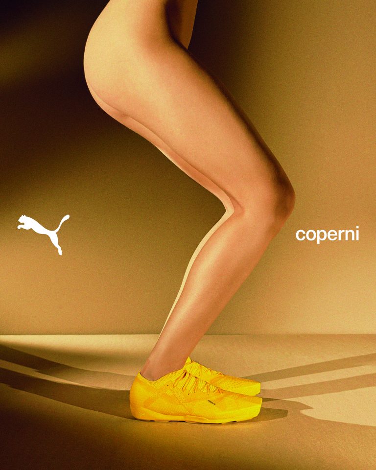 PUMA et Coperni fusionnent la mode et le sport avec la basket 90SQR